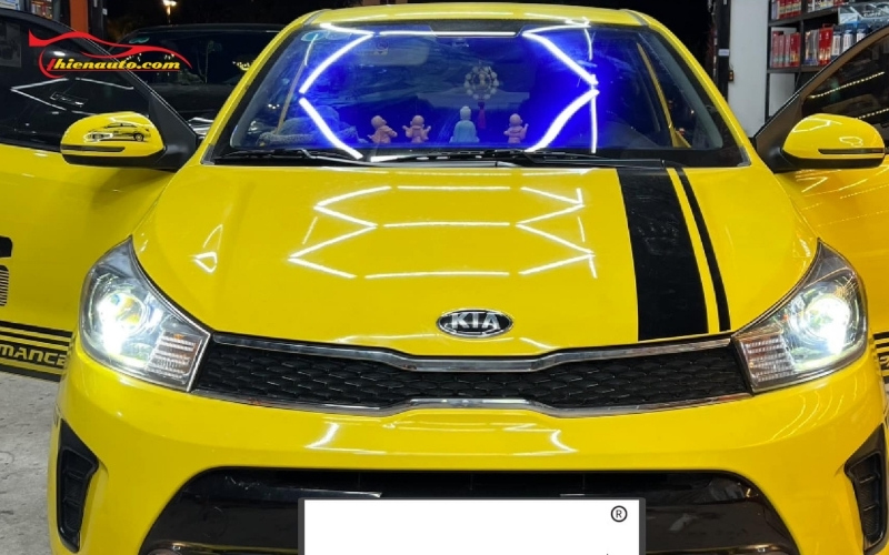 Độ đèn Kia Soluto chính hãng, giá tốt tại Thiện Auto