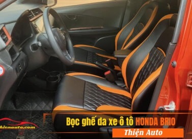 Bọc ghế da Honda Brio