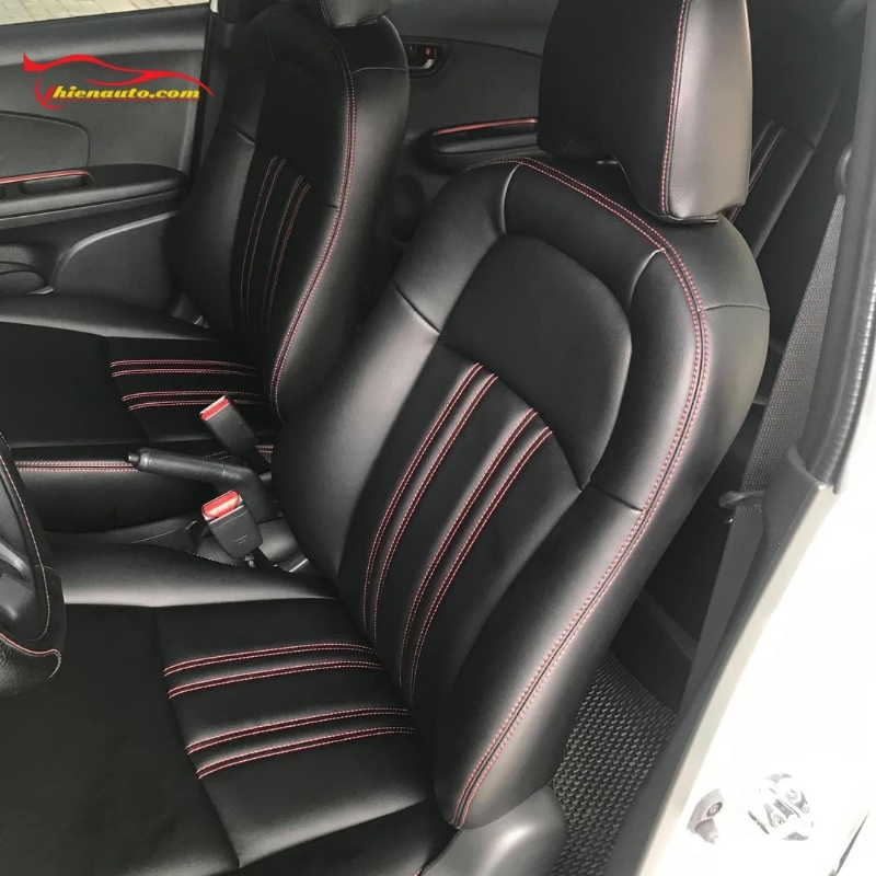 Bọc ghế da xe Brio đa dạng họa tiết, kiểu dáng và phối màu theo sở thích