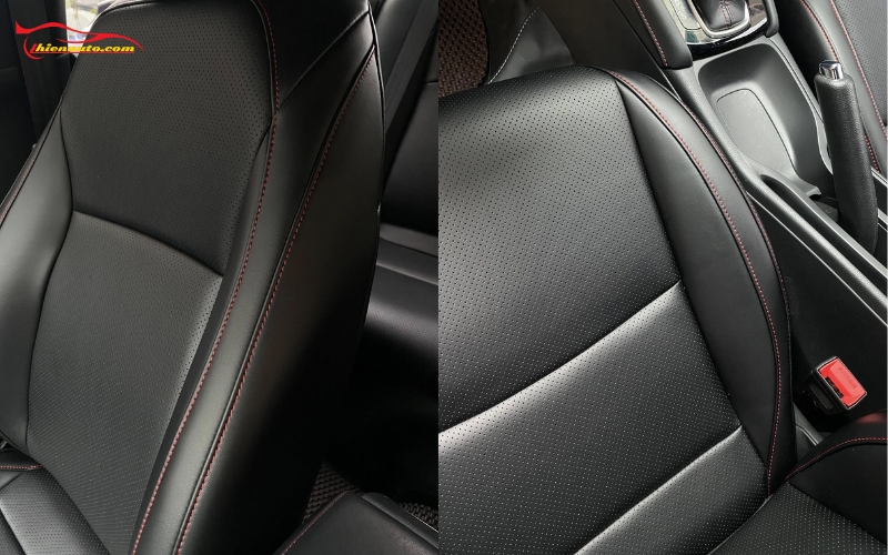 Bọc ghế da Honda Civic loại da Nappa cao cấp