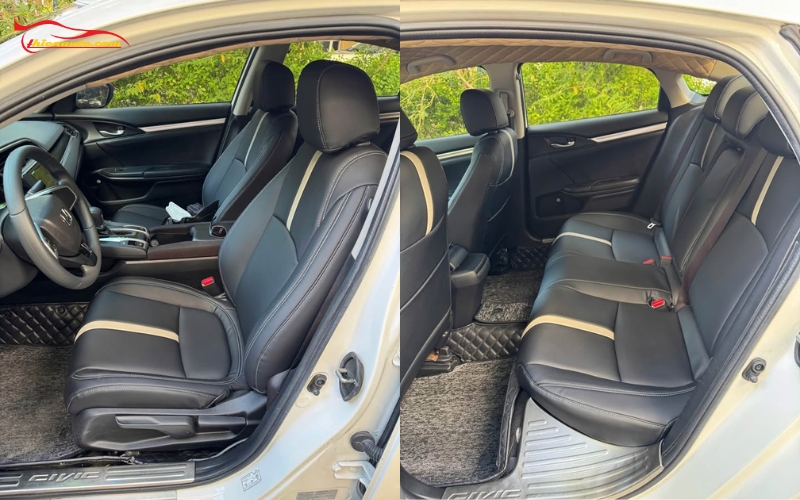 Bọc ghế da Honda Civic có khả năng chống ẩm tốt hơn, hạn chế nấm mốc