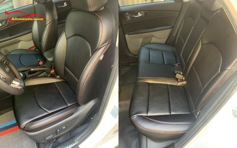 Thiện Auto thi công bọc ghế da Kia Cerato trực tiếp tại gara không qua trung gian