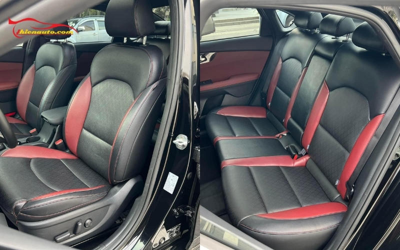 Bọc ghế da xe Kia Cerato loại da Nappa cao cấp