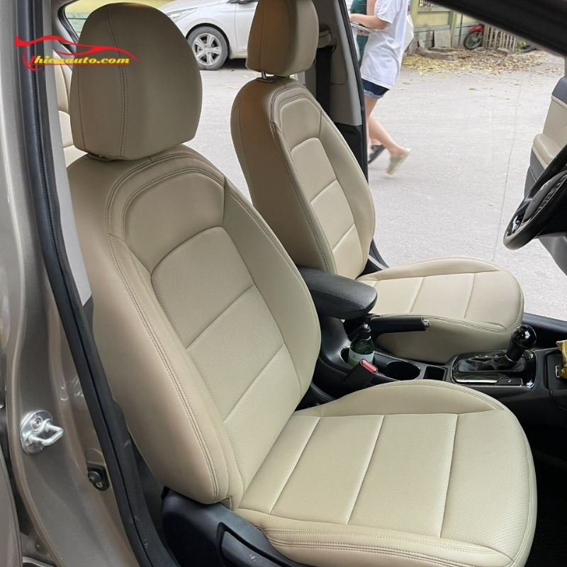 Bọc ghế da xe Kia Cerato có độ bền vượt trội, thoáng khí không gây nóng lưng