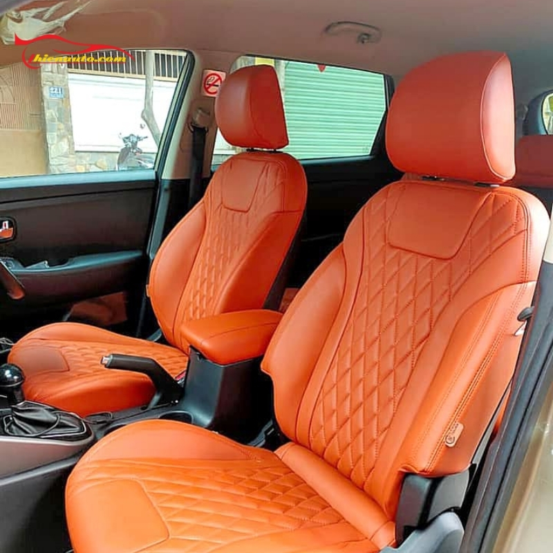 Bọc ghế da Kia Rondo loại da Nappa cao cấp