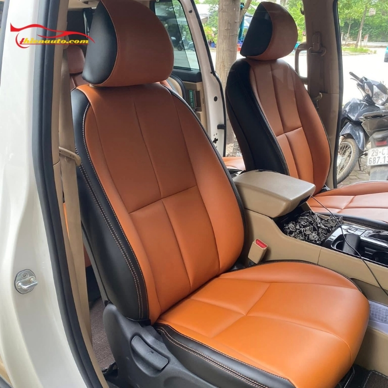 Mẫu bọc ghế Kia Sedona theo form nguyên bản