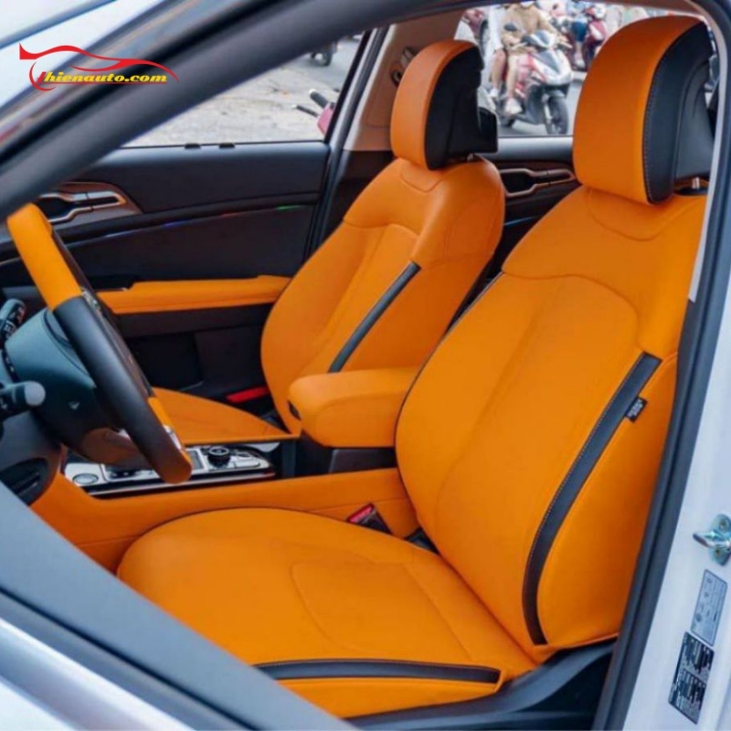 Bọc ghế da ô tô Kia Seltos loại da Nappa cao cấp