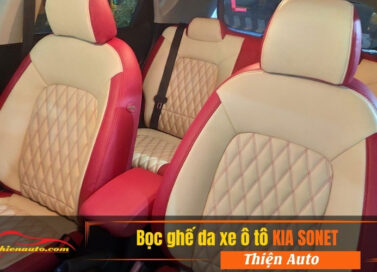 Bọc ghế da Kia Sonet