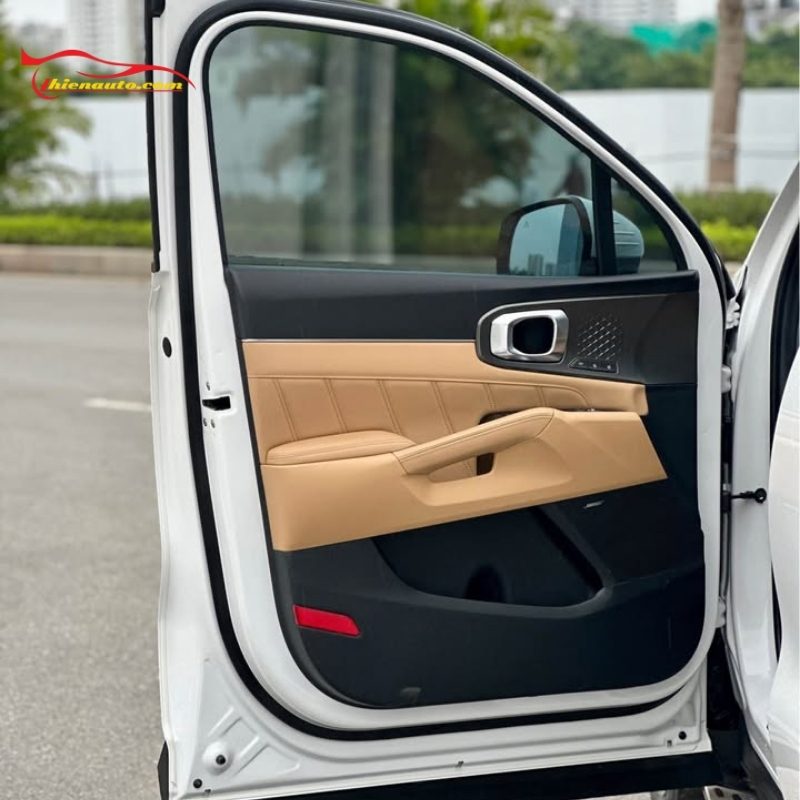 Thiện Auto bọc da tappi cửa đồng bộ màu nội thất ghế da KIA Sorento