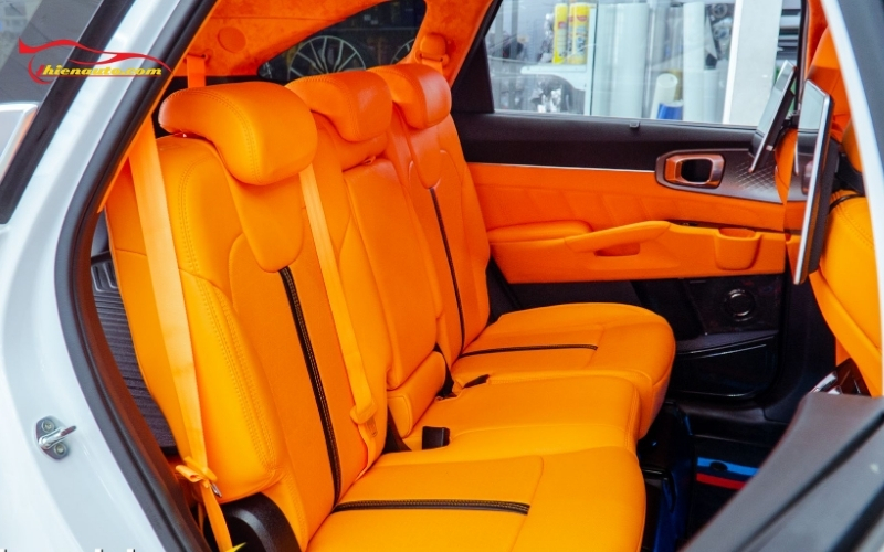 Mẫu bọc ghế da KIA Sorento mẫu da nappa cao cấp sang trọng