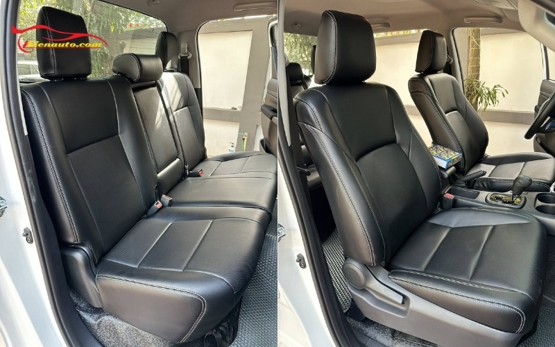 Bọc ghế da Toyota Hilux có độ đàn hồi, êm ái và đa dạng mẫu mã