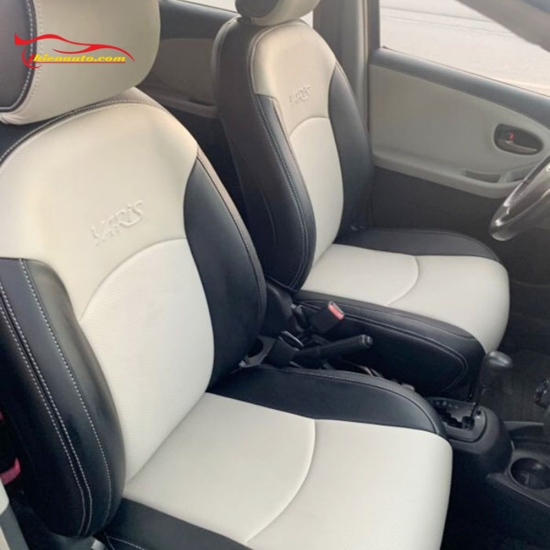 Bọc ghế da Toyota Yaris Bọc ghế da xe Toyota Yaris có độ bền lâu dài 3 - 5 năm