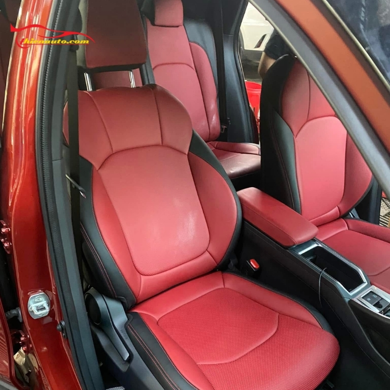 Bọc ghế da Toyota Yaris So với nỉ zin, bọc ghế da Toyota Yaris đa dạng mẫu mã, màu sắc và họa tiết khác nhau