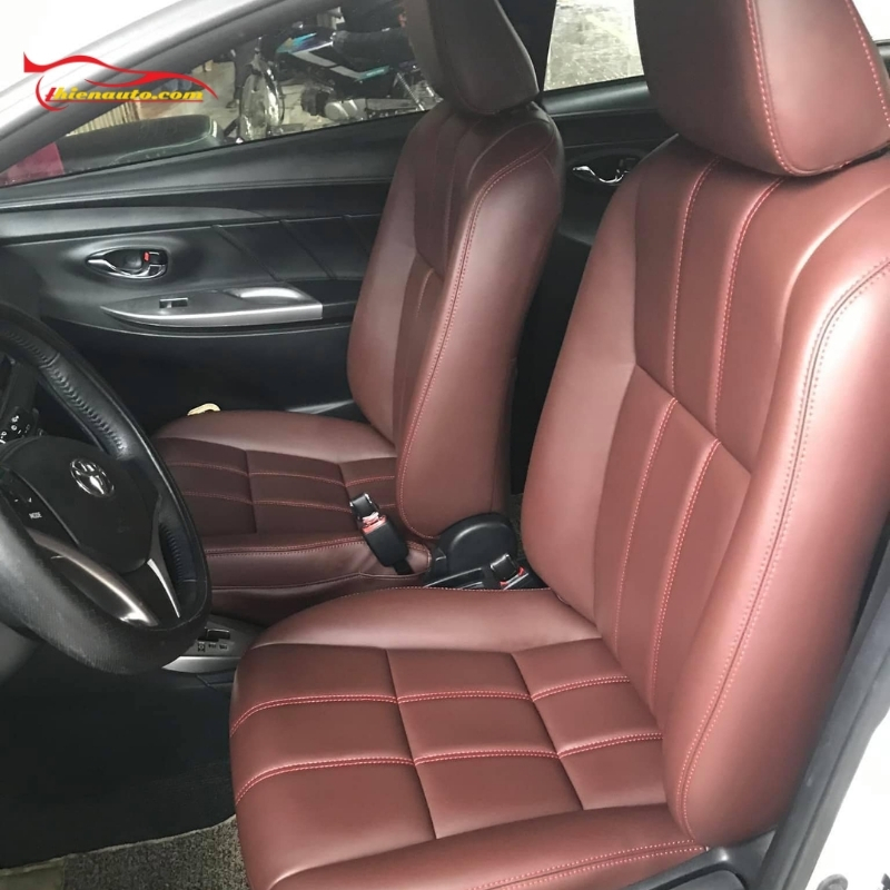 Bọc ghế da Toyota Yaris Cách bảo dưỡng ghế da ô tô Toyota Yaris sau khi bọc