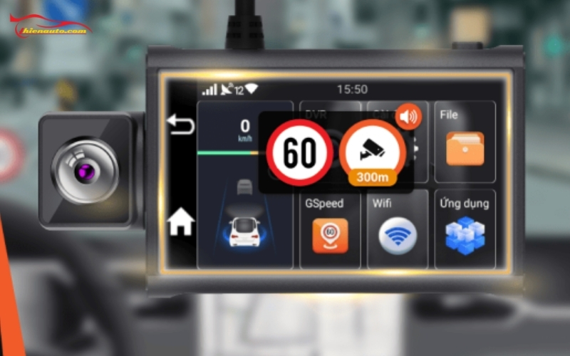 Camera hành trình có cảnh báo tốc độ