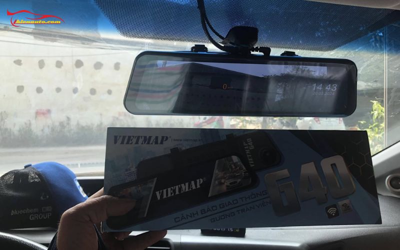 Camera hành trình gương chiếu hậu Vietmap G40