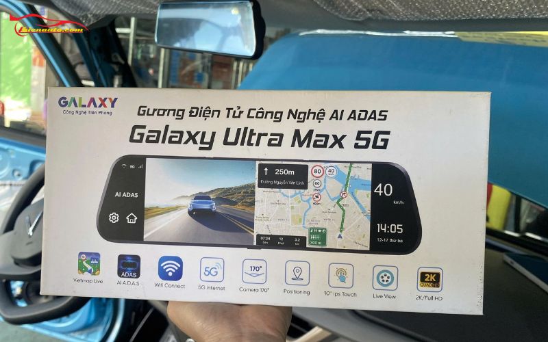 Camera hành trình gương điện tử Galaxy Ultra Max 5G
