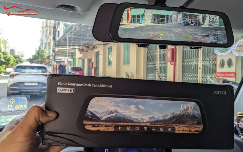 Top camera hành trình gương Xiaomi 70mai S500