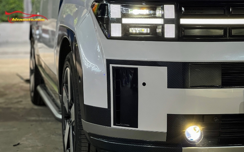 Hyundai Santafe 2025 độ đèn bi gầm X-Light F10