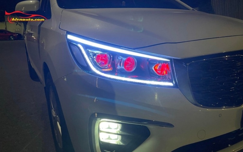 Bảng giá tham khảo độ đền Kia Sedona từ 1.500.000 - 10.000.000 đồng