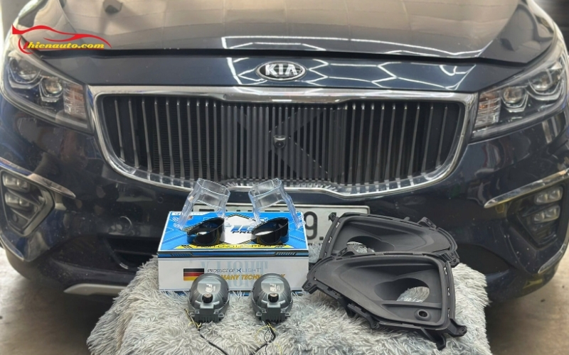 Độ đèn Kia Sedona