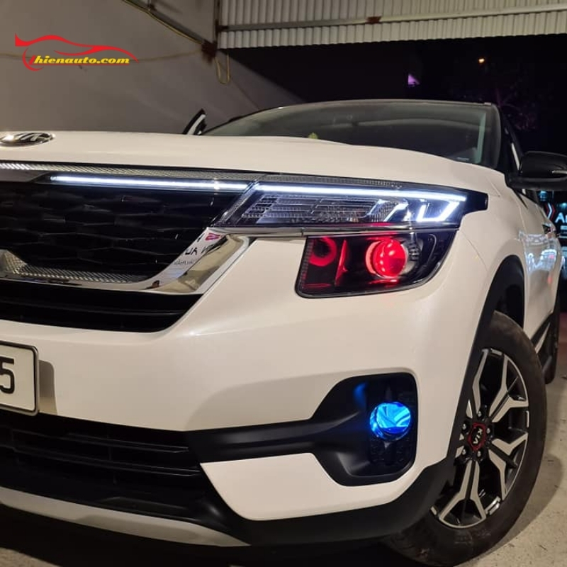 Độ đèn Kia Seltos dao động từ 1.500.000 - 10.000.000 đồng tùy vào phiên bản đèn