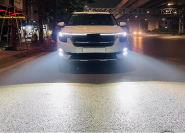 Độ đèn Kia Seltos cho nhiệt màu sáng theo mong muốn, giảm chói mắt và tự tin lái xe khi điều kiện ánh sáng yếu