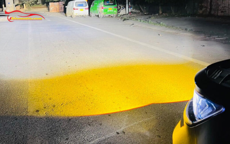 Độ đèn Sorento giúp tăng cường hiệu suất chiếu sáng khi kết hợp pha/gầm