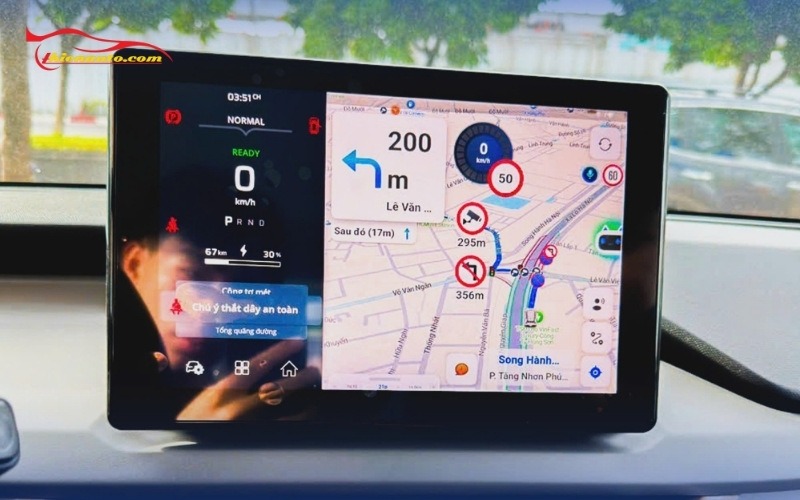 Android Box Vinfast VF3 giá cạnh tranh tại Thiện Auto