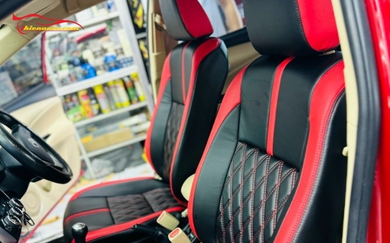 Bọc ghế da Toyota Vios chuẩn form xe