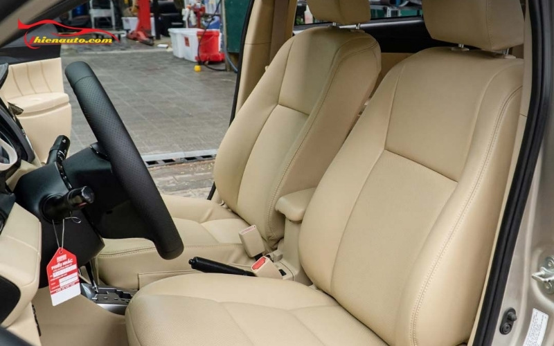 Mẫu bọc ghế da Toyota Vios đẹp nhất 2026