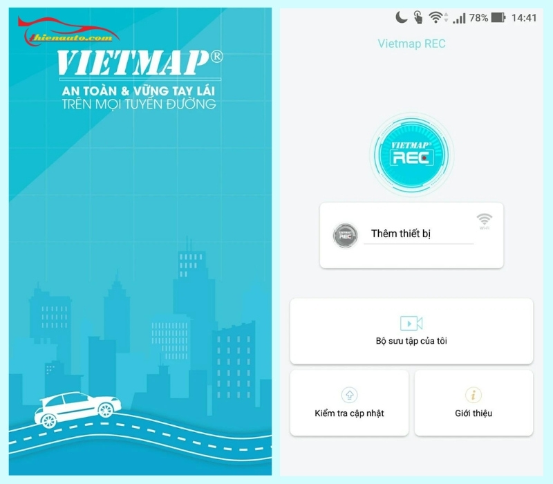 Cách sử dụng Vietmap REC để quản lý hành trình