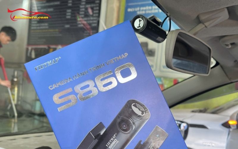 Camera hành trình Mitsubishi Attrage Vietmap SpeedMap M2