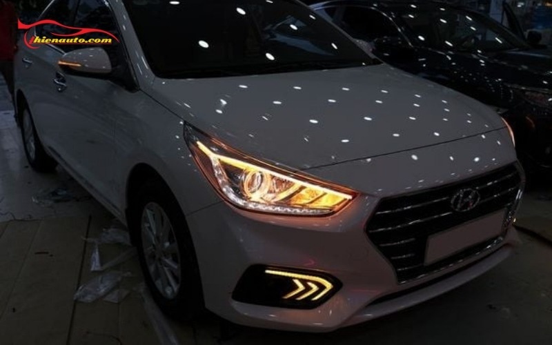 Độ đèn Hyundai Accent mang lại nhiều lợi ích cho chủ xe