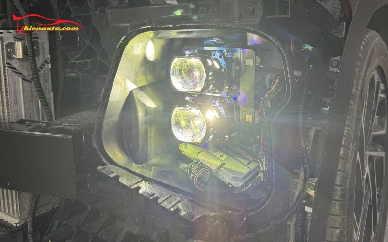 Độ đèn Tucson 2023 mang lại nhiều lợi ích cho chủ xe 