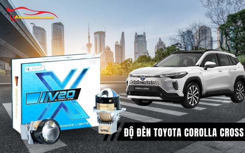Độ đèn Toyota Corolla Cross chính hãng, giá tốt