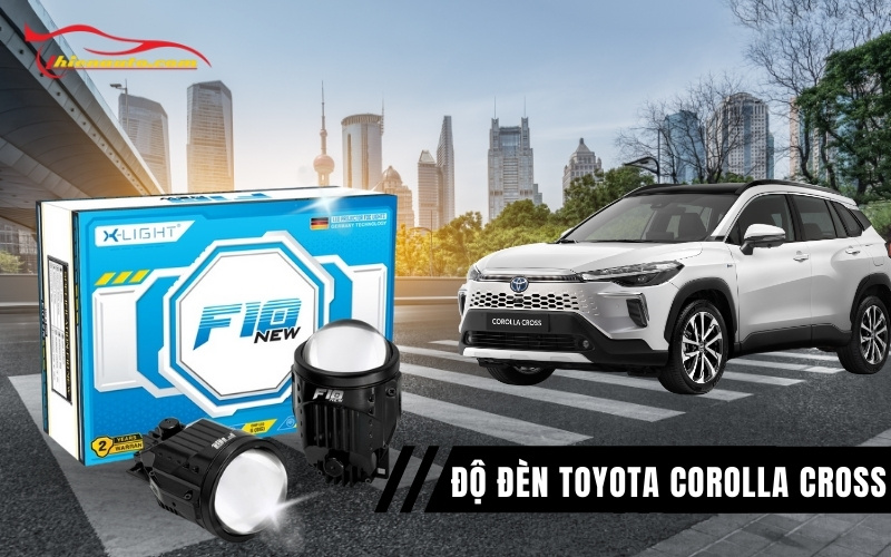 Độ đèn Toyota Corolla Cross chính hãng, giá tốt