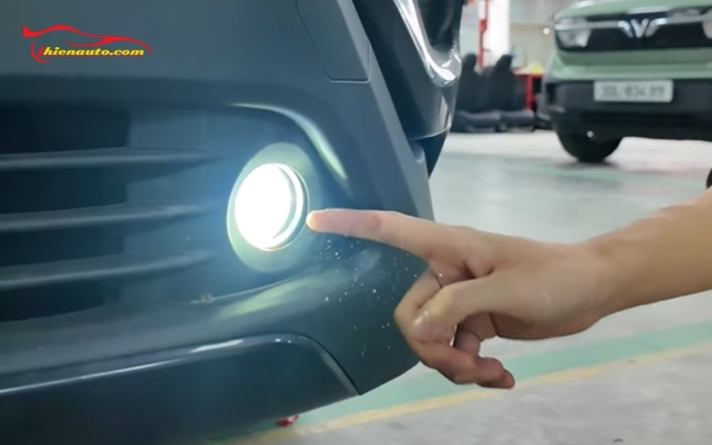 Độ đèn gầm Toyota Corolla Cross phá sương tốt, lái xe an toàn