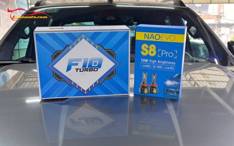 Ford Ranger độ đèn gầm và đèn pha: F10 Turbo và Naoevo S8 Pro Ford Ranger độ đèn gầm và đèn pha: F10 Turbo và Naoevo S8 Pro
