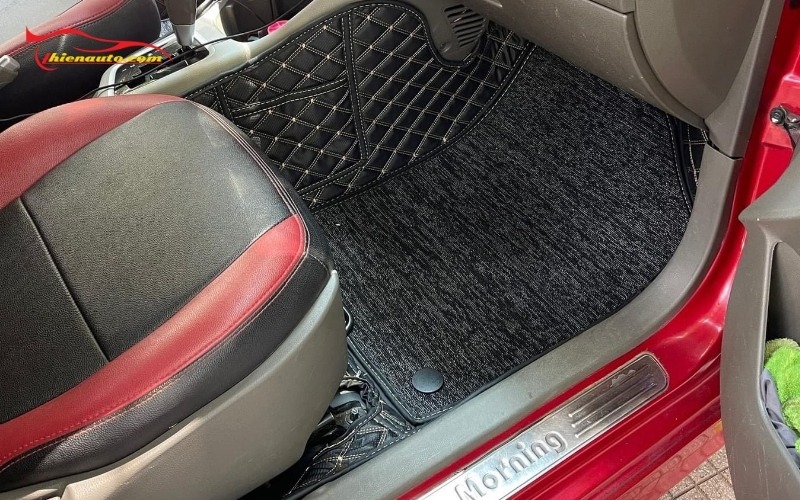 Các loại thảm lót sàn Kia Morning cao cấp tại Thiện Auto