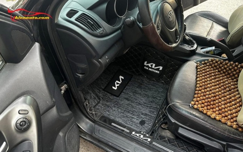 Thảm lót sàn Kia Morning chuẩn form, bảo vệ sàn xe toàn diện