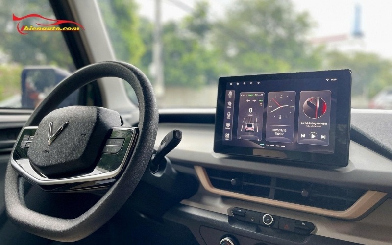 Vinfast VF3 Lắp MHU Android Elliview H3 tại Thiện Auto Vinfast VF3 lắp MHU Android Elliview H3 tại Thiện Auto