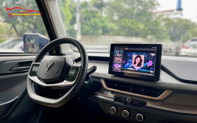 Vinfast VF3 Lắp MHU Android Elliview H3 tại Thiện Auto Hình ảnh thực tế Vinfast VF3 lắp MHU Android Elliview H3 tại Thiện Auto
