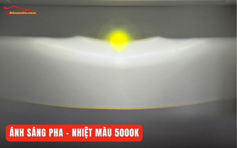 Đèn bi gầm X-Light F10 Pro V2: Ánh sáng Pha - Nhiệt màu 5000K