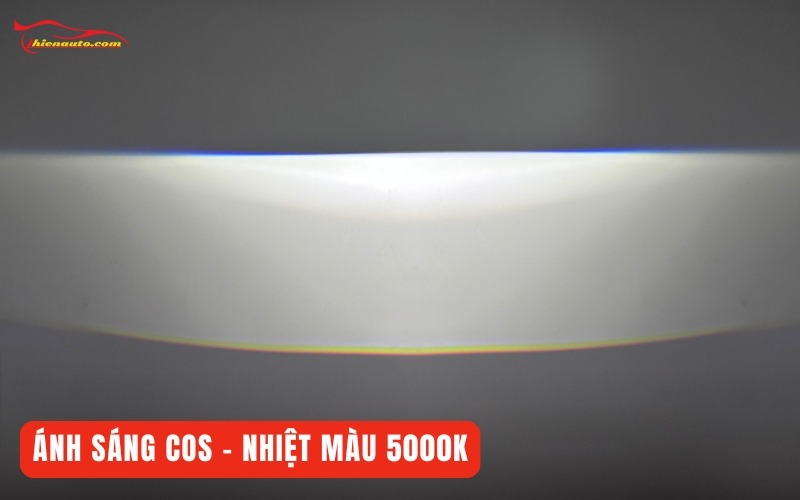 Đèn bi gầm X-Light F10 Pro V2: Ánh sáng Cos - Nhiệt màu 5000K