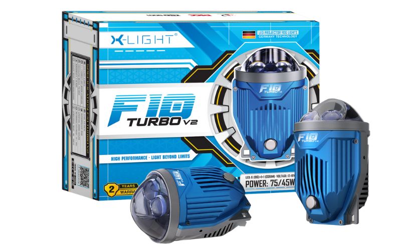 Đèn bi gầm X-Light F10 Turbo V2
