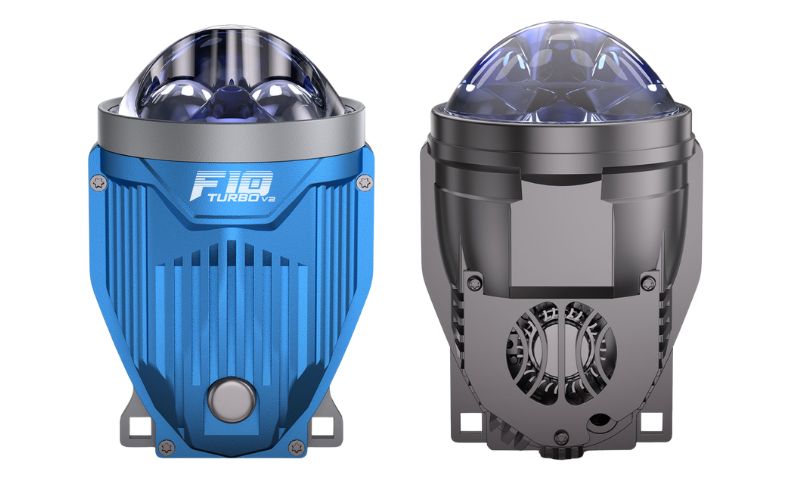 Bi gầm X-Light F10 Turbo V2 có cường độ sáng Cos mạnh hơn phiên bản trước khoảng 30%