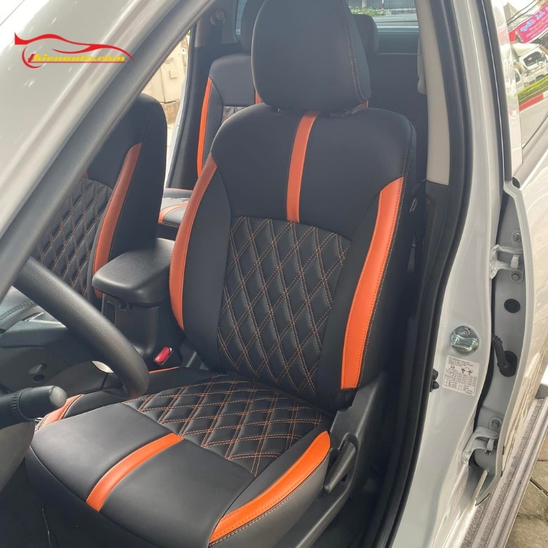 Bọc ghế da ô tô Mitsubishi Triton loại da Nappa cao cấp
