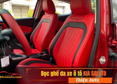 Bọc ghế da Kia Soluto
