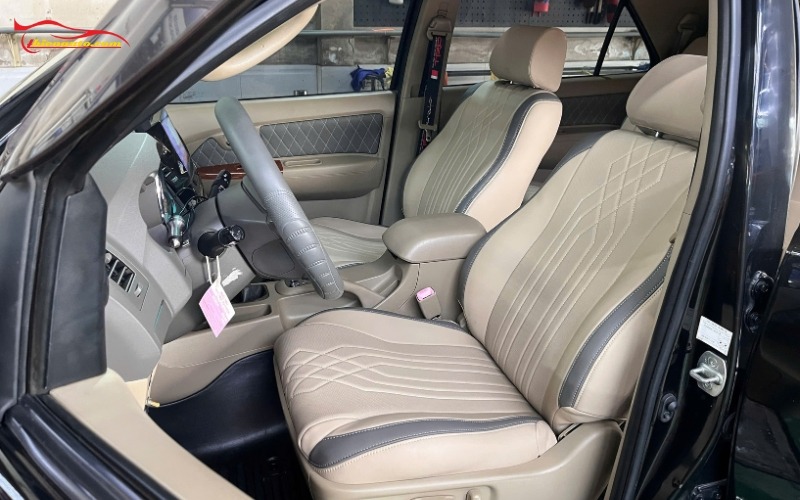Bọc ghế da Toyota Fortuner Bọc ghế da Toyota Fortuner